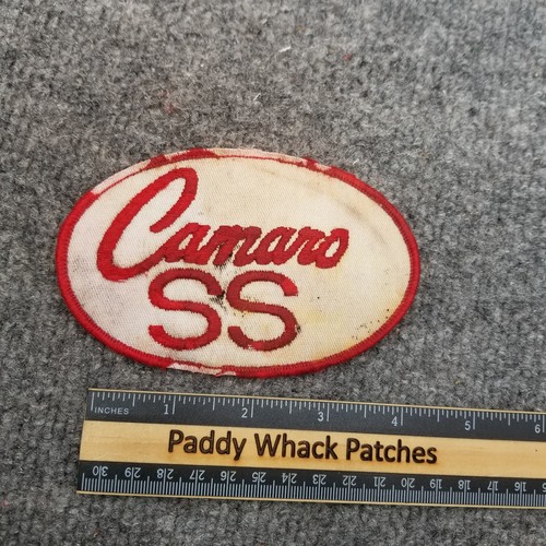 Vintage camaro patch car - camaro, ss